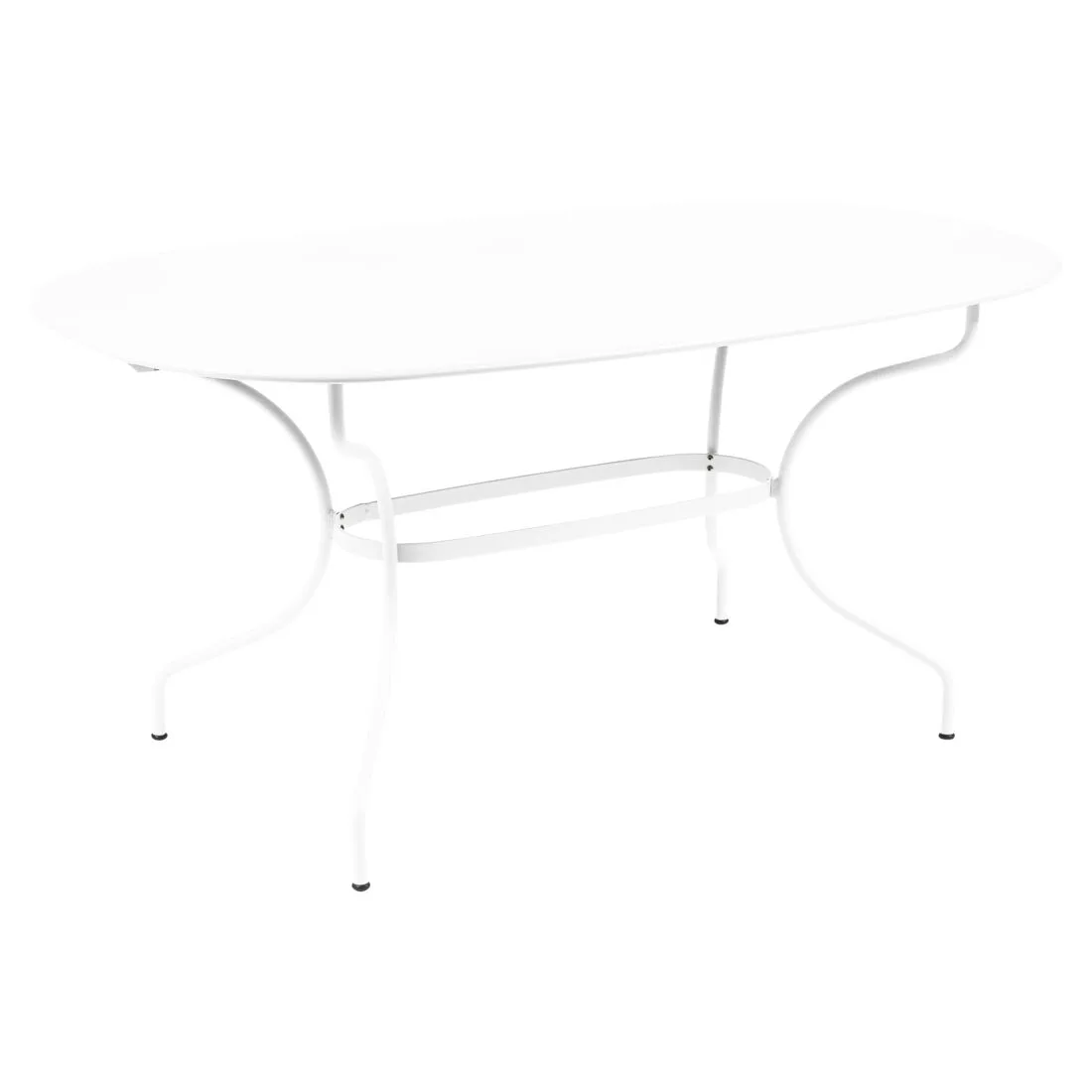 Fermob Opéra+ OPERA PLUS TABLE OVALE 160X90 Blanc Coton